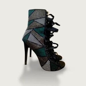Steve Madden Flame Green Multi